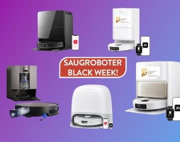 Bei Saugrobotern lohnen sich die Deals am Black Friday ganz besonders!