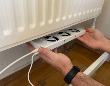 Wir haben den SpeedComfort Heizkörperventilator in unserem Büro getestet