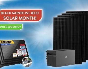 So günstig war ein 2.000 Watt Komplettset noch nie!