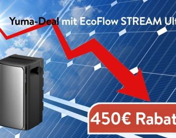 2.000W Balkonkraftwerk mit EcoFlow STREAM Ultra bei Yuma ab nur 949 Euro!
