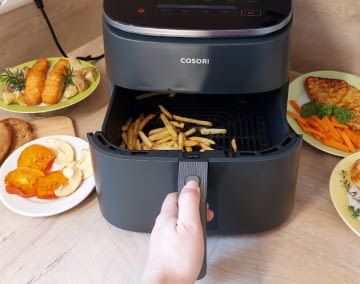 Wir haben bereits viele Rezepte mit unterschiedlichen Heißluftfritteusen ausprobiert