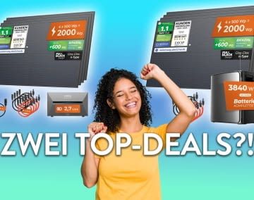 Bei Solarway bieten sich jetzt gleich zwei Top BKW Deals an!
