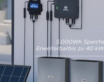 Vier Hochleistungs-Solarmodule mit Hailei 5kWh Speicher: Wir klären auf was so gut an diesem Set ist
