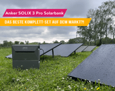Krasser Deal bei Kleines Kraftwerk! Jetzt die Anker Solix 3 mit einem 2.000 Watt Balkonkraftwerk sichern