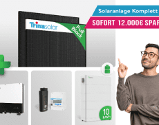 10 kWp Solaranlage + 10 kWh Speicher extrem reduziert bei Ac-Tec