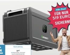 Der 2048Wh starke Solarspeicher von Growatt ist reduziert im Angebot