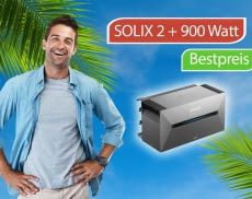 In diesem Deal gibt es die SOLIX 2 Pro mit 900 Watt PV-Komplettset günstig wie nirgends sonst