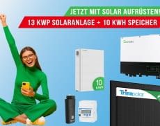 Hier kann beim Kauf eines PV-Sets richtig gespart werden - und das pünktlich zur Saison!