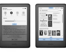 Das bringt das Kindle eBook-Rader Update: Links die neuen Schnellstart-Funktionen, rechts der neue Aufbau der Startseite