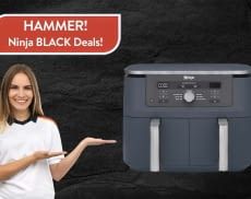 Die Ninja MAX Dual Zone gibts ab sofort zum Black Friday mit einem doppelten Rabatt
