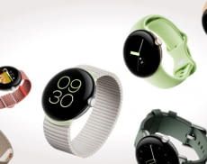 Google präsentiert die erste Pixel Watch im klassischen runden Design.
