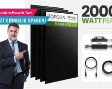bei tepto gibt es ein leistungsstarkes 2.000 Watt Balkonkraftwerk für unter 500 Euro