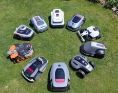Unter anderem diese Mähroboter haben wir getestet. Welche davon eignen sich am besten für große Gärten?