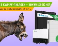 Mit diesem Deal wird der Solar-Einstieg für Privatnutzer einfacher!