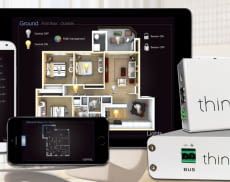 Die All-In-One-Lösung zur Gebäudeautomation läuft mit iOS, Android und Windows