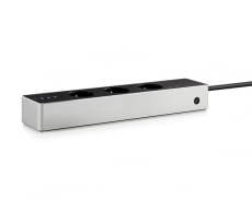 Der Eve Energy Strip hat ein edles Gehäuse Kunststoff/ Aluminium-Gehäuse