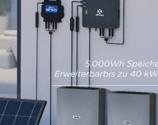 Vier Hochleistungs-Solarmodule mit Hailei 5kWh Speicher: Wir klären auf was so gut an diesem Set ist
