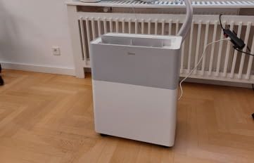 Diese mobile Kühllösung besteht aus einem Innen- und einem Außengerät