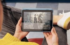 Dank schnellerer Aufladung bieten die neuen Tablets längeres Film- und Lesevergnüngen