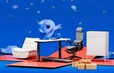 Beim FlexiSpot Jubiläum gibt es Hammer-Deals auf Büromöbel!