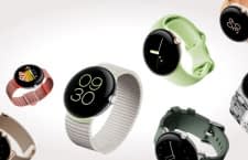 Google präsentiert die erste Pixel Watch im klassischen runden Design.