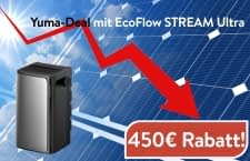 2.000W Balkonkraftwerk mit EcoFlow STREAM Ultra bei Yuma ab nur 949 Euro!