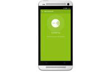 Bild eines NFC Smart Tags von Loxone mit Loxone App