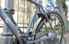 Radfahrern lästiges Auf- und Abschließen ersparen soll das smarte I LOCK IT Fahrradschloss