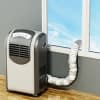 Mit einer Klimaanlage Fensterabdichtung lässt sich die Effizienz von mobilen Klimaanlagen deutlich steigern