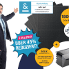 Der beste Solarspeicher im Set mit 4 Solarpanels exklusiv bei homeandsmart